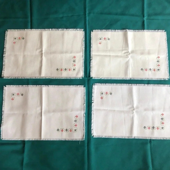 Hand  Stitched Placemats - Picture 3 of 9
